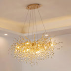 Teardrop Crystal Chandelier