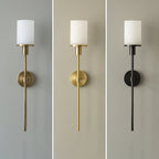 Tracie Classic Alabaster Sconce
