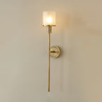 Tracie Classic Alabaster Sconce