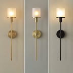 Tracie Classic Alabaster Sconce