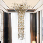 Tree Branch Staircase Chandelier