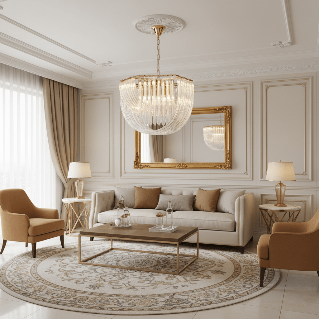 Trevi Glass Chandelier