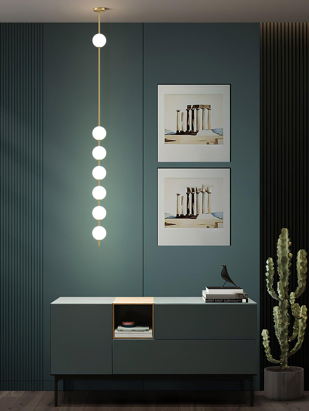 Vertical Balls Pendant Lamp