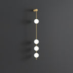 Vertical Balls Wall Lamp