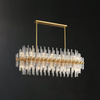 Vintage Antique Brass Chandelier