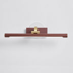 Walnut Color Linear LED Wall Light