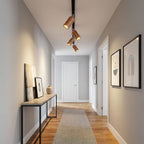 Wood Track Ceiling Lamp