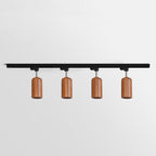 Wood Track Ceiling Lamp