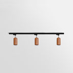 Wood Track Ceiling Lamp