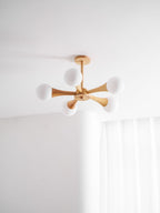 Wooden Nera Chandelier