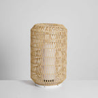 Woven Rattan Outdoor Lamp