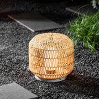 Woven Rattan Outdoor Lamp